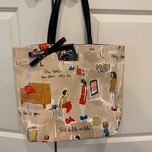 Kate Spade Multicolor Illustrated Shoulder Bag